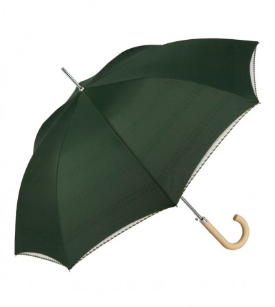Paraguas Cacharel mujer largo verde abierto